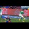 Amarilla para Iniesta por Supuesta simulacion de Penal